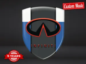 Infiniti Domed emblem Exclusive Finish High-End Dome Badges